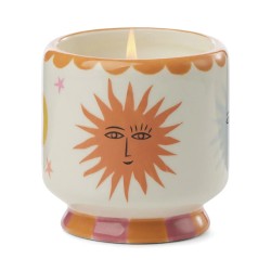 A Dopo Vela Cerámica Flor Naranja Paddywax – azahar cítrico soleado