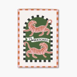 Caja Cerillas A Dopo Tiger Paddywax – tigre salvaje mediterráneo