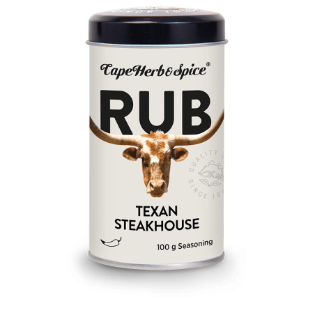 Texan Steakhouse Rub Cape Herb – dulce picante steakhouse clásico
