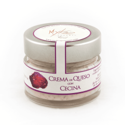 Crema de Queso con Cecina de León Mykés