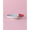 Plato rallador de cerámica artesanal | Ajo, queso y especias