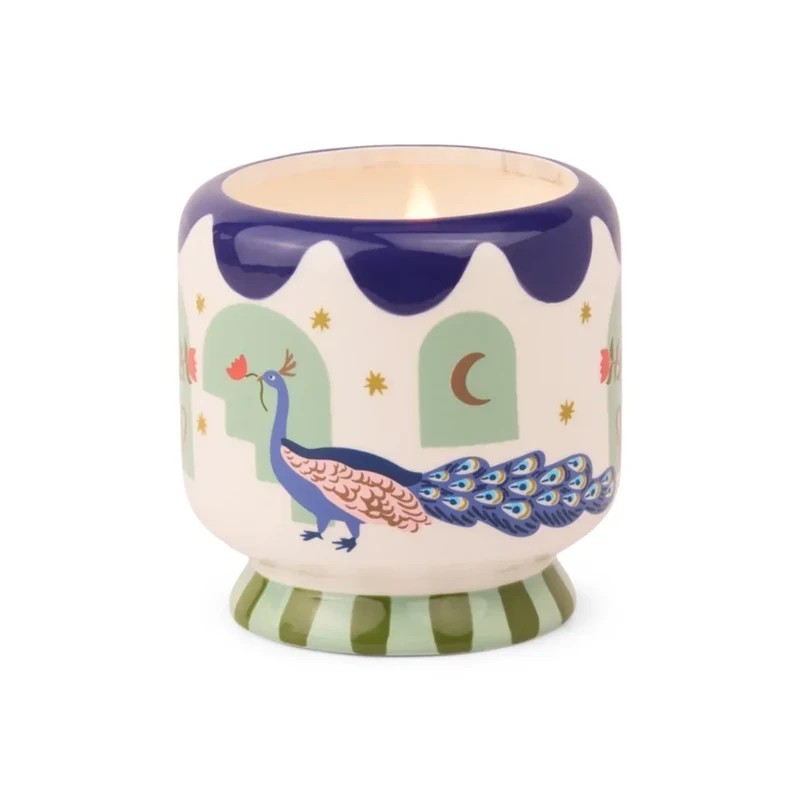 Vela Paddywax A Dopo Peacock Misted Lime Cerámica