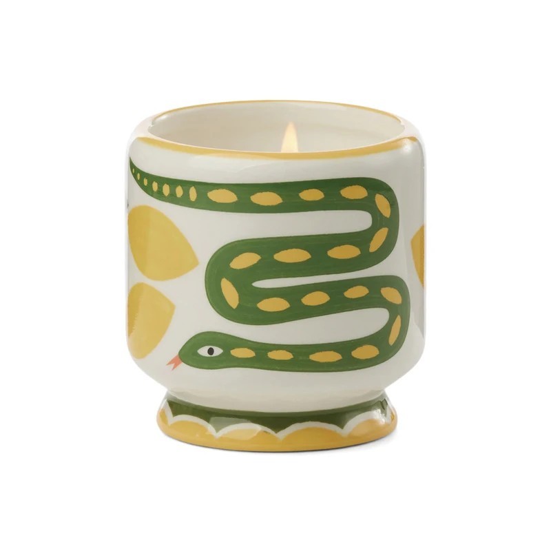 Vela Paddywax A Dopo Snake Wild Lemongrass Cerámica