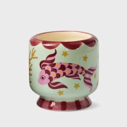 Vela Paddywax A Dopo Koi Ocean Tide Cerámica Pintada