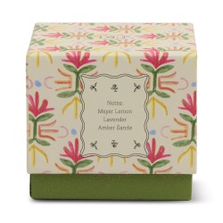 Vela de cristal Bronzed Gardenia Paddywax – floral primaveral elegante