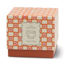 Tulip Vela de Cristal Cactus Flower Paddywax – floral exótico fresco