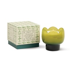 Tulip Vela de Cristal Verbena & Lemongrass Paddywax – cítrica herbal fresca