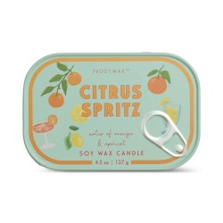 Vela en Lata Orange Citrus Spritz Paddywax – cítrica veraniega