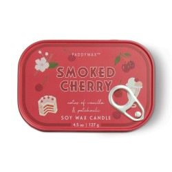 Bistro Vela en Lata Smoked Cherry Paddywax – vainilla gourmand retro