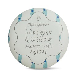 Vela en lata Wisteria & Willow Paddywax – floral fresco