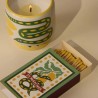 A Dopo Caja Cerillas Snake Yellow Paddywax – diseño serpiente exótico