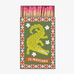 A Dopo Caja Cerillas Crocodile Pink Paddywax – diseño exótico mediterráneo