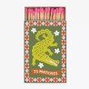 A Dopo Caja Cerillas Crocodile Pink Paddywax – diseño exótico mediterráneo
